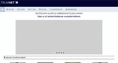 Desktop Screenshot of felninet.hu